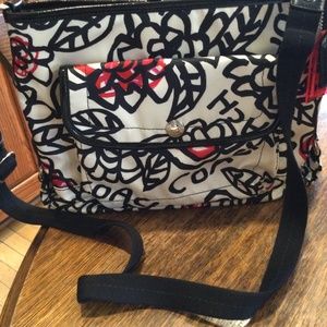 Coach Kyra Floral Graffitti Crossbody Bag (Medium)